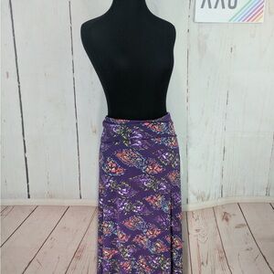 Colorful Paisley Maxi Skirt